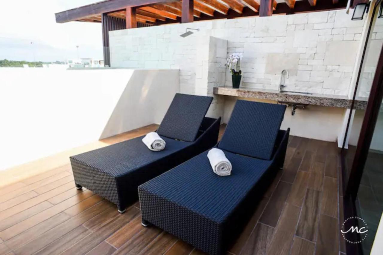 Penthouse Blue Luxury La Veleta Lejlighed Tulum Eksteriør billede