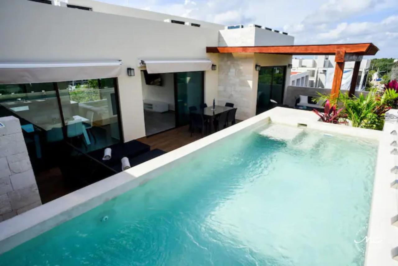 Penthouse Blue Luxury La Veleta Lejlighed Tulum Eksteriør billede