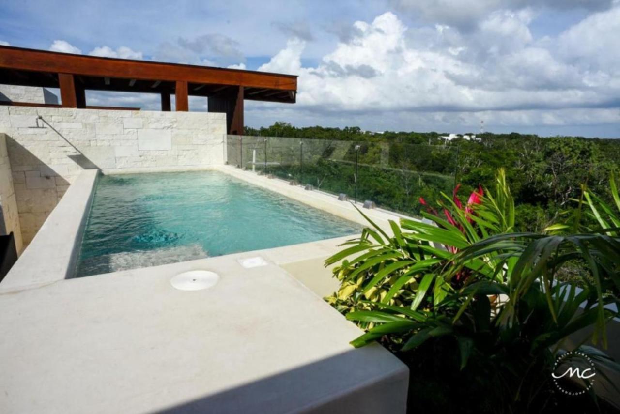 Penthouse Blue Luxury La Veleta Lejlighed Tulum Eksteriør billede