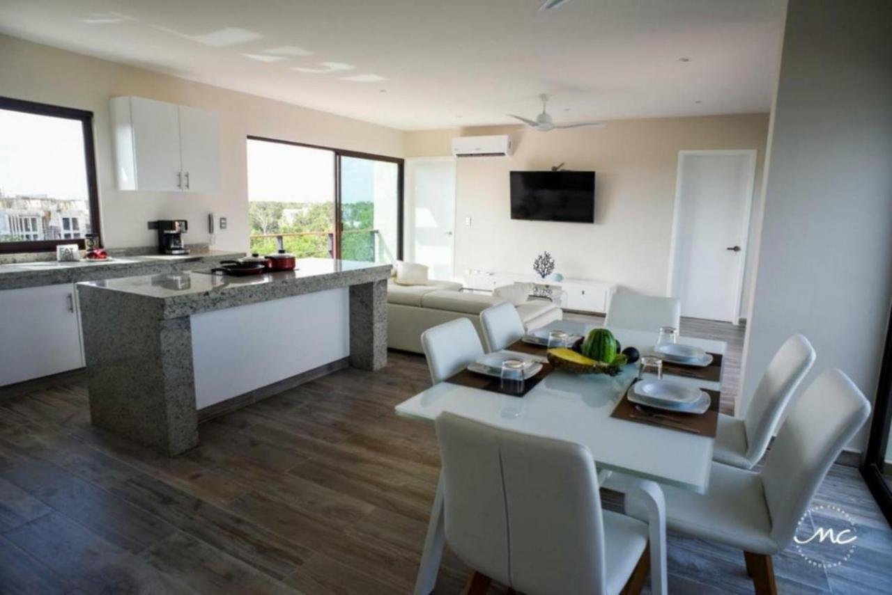 Penthouse Blue Luxury La Veleta Lejlighed Tulum Eksteriør billede