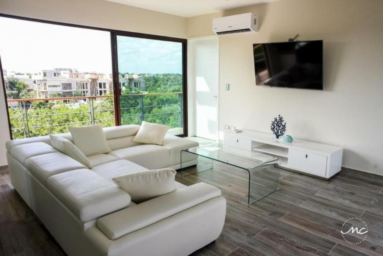 Penthouse Blue Luxury La Veleta Lejlighed Tulum Eksteriør billede