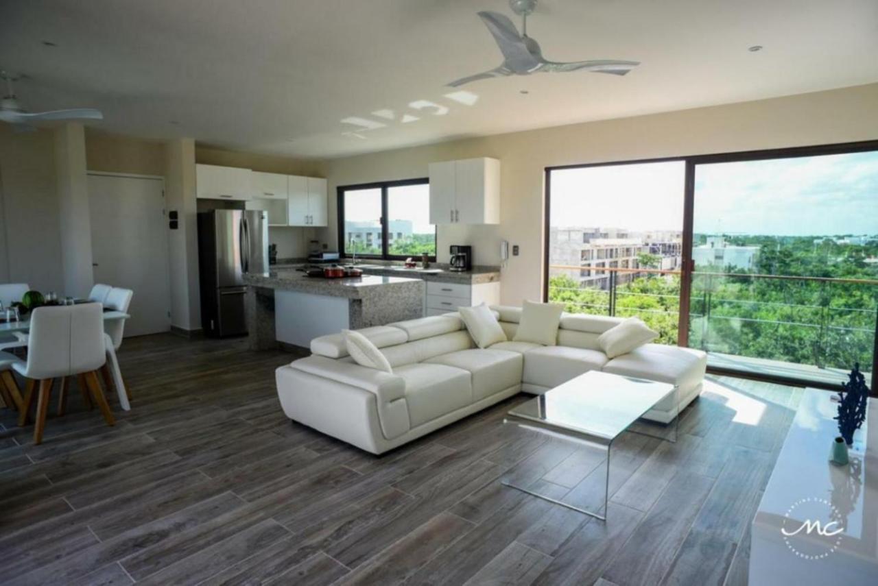 Penthouse Blue Luxury La Veleta Lejlighed Tulum Eksteriør billede