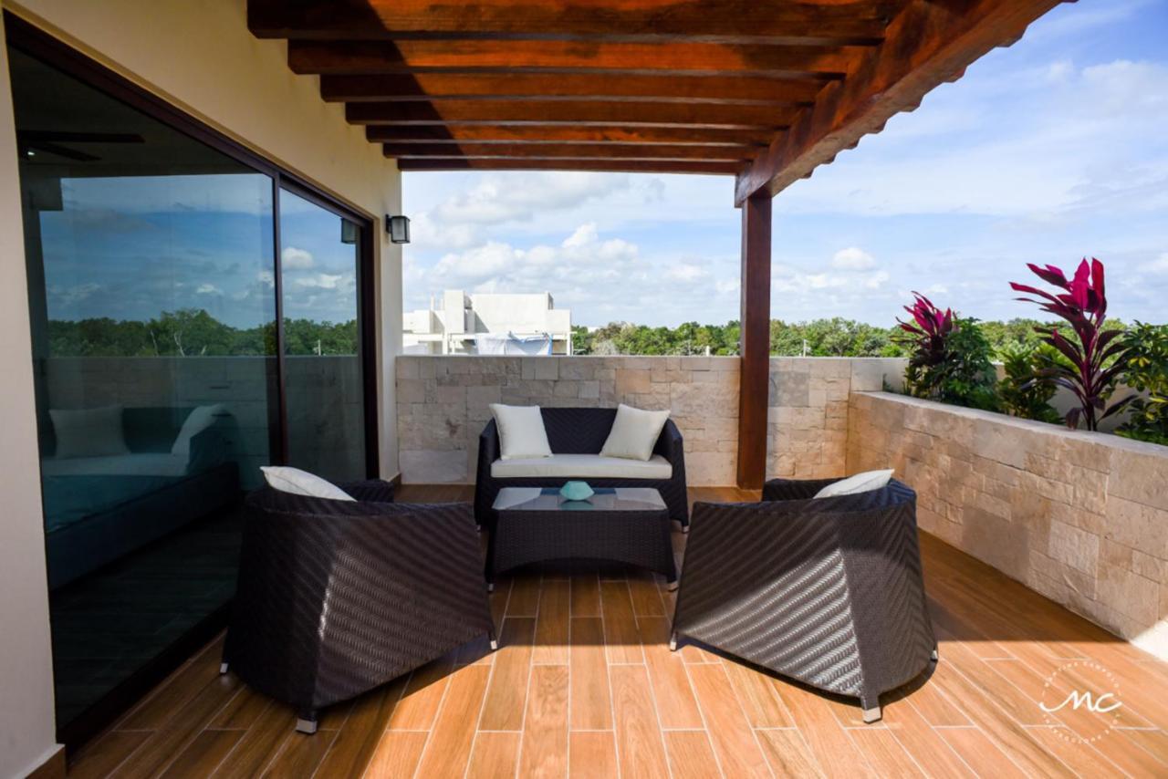 Penthouse Blue Luxury La Veleta Lejlighed Tulum Eksteriør billede