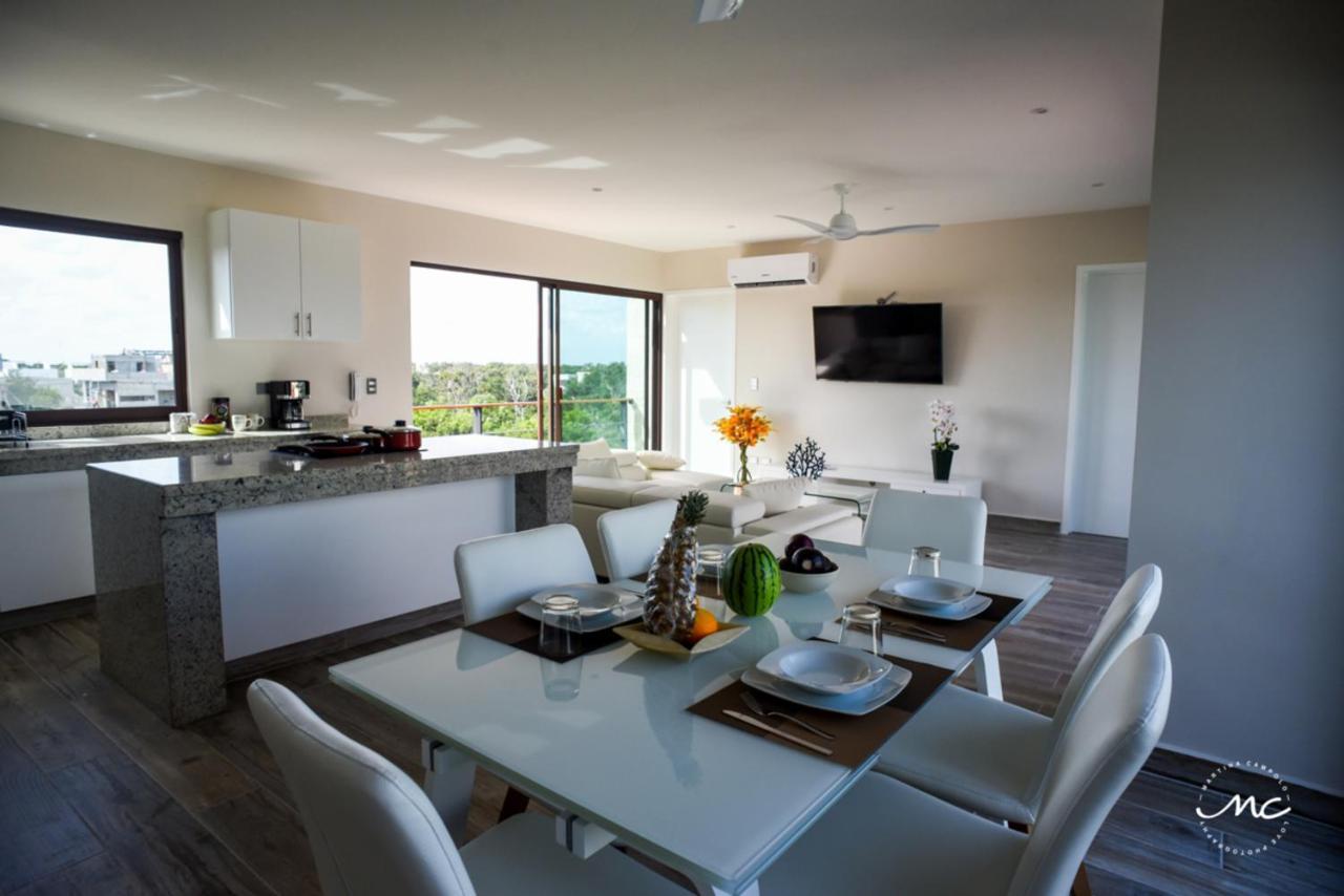 Penthouse Blue Luxury La Veleta Lejlighed Tulum Eksteriør billede